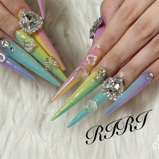 2枚maxのネイルデザイン｜ネイルブック