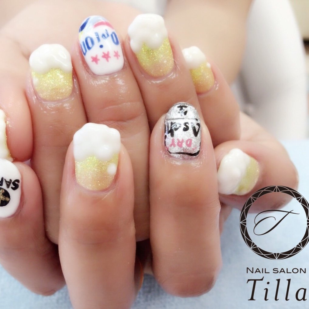 夏 海 ハンド ジェル お客様 Nail Salon Tillaのネイルデザイン No ネイルブック