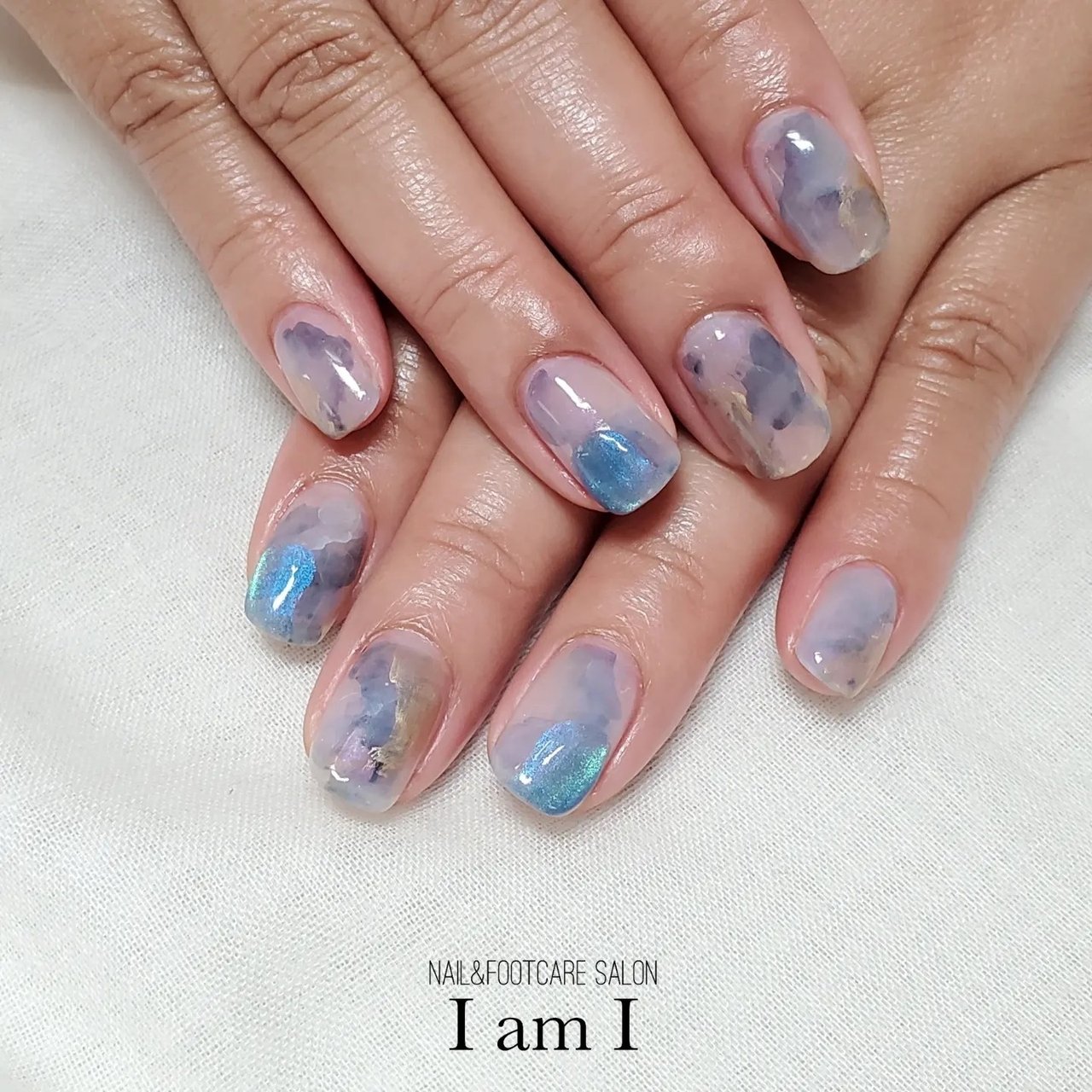 夏/七夕/浴衣/女子会/ハンド - nail&footcaresalon IamIのネイルデザイン[No.8840590]｜ネイルブック