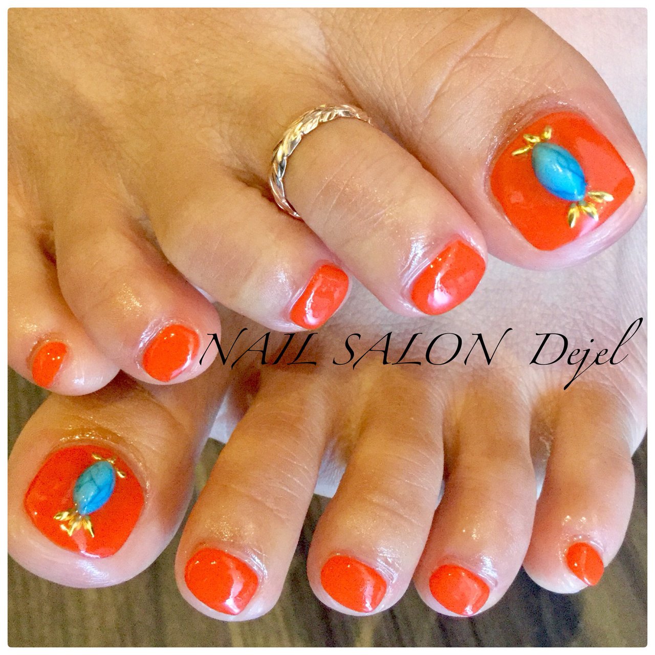 夏/海/リゾート/女子会/フット - NAIL SALON Dejel ディジェールの