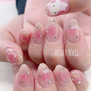 ハート　痛ネイルオーダー 痛ネイルオーダーページの通販 by melody♡nailshop｜ラクマ