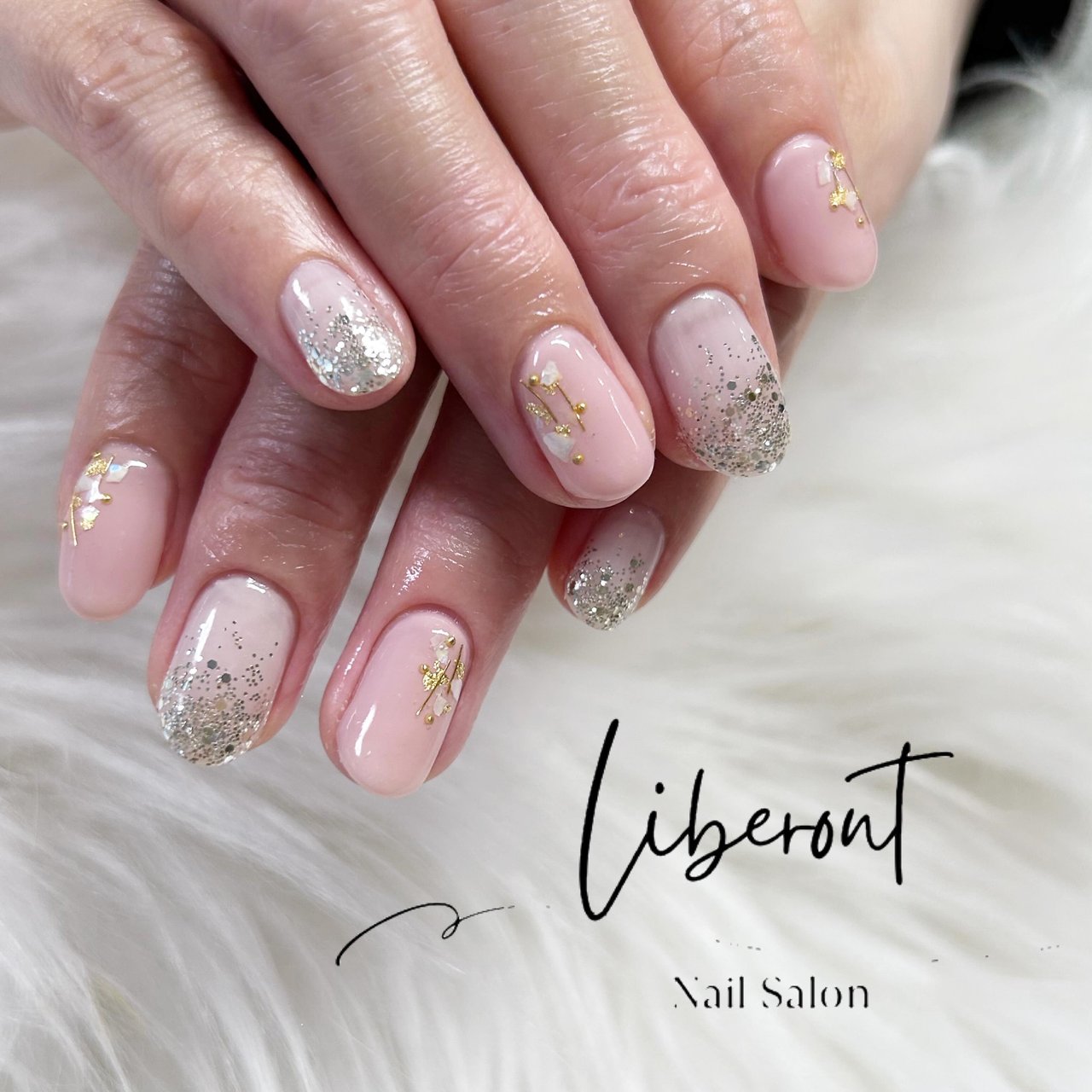 春/シンプル/ワンカラー/マグネット/キラキラ - LIBERONT nailのネイル