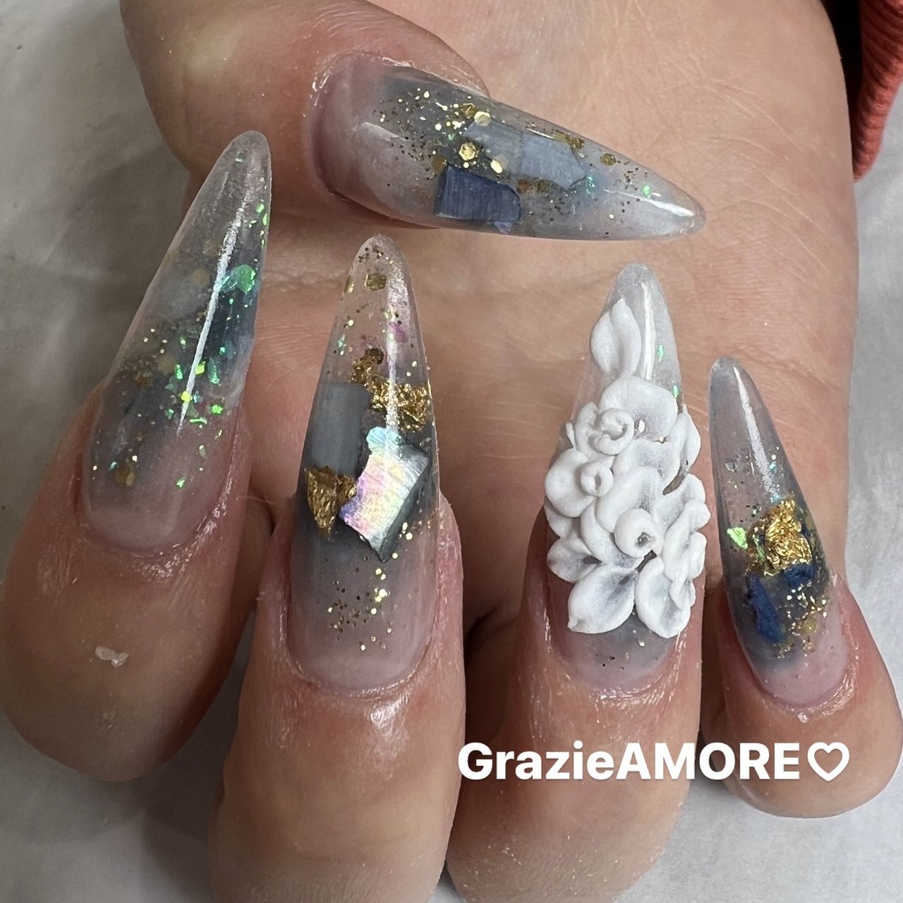 専用 ネイルデザイン nailsalon_laluzのネイルデザイン[No.9510607]｜ネイルブック
