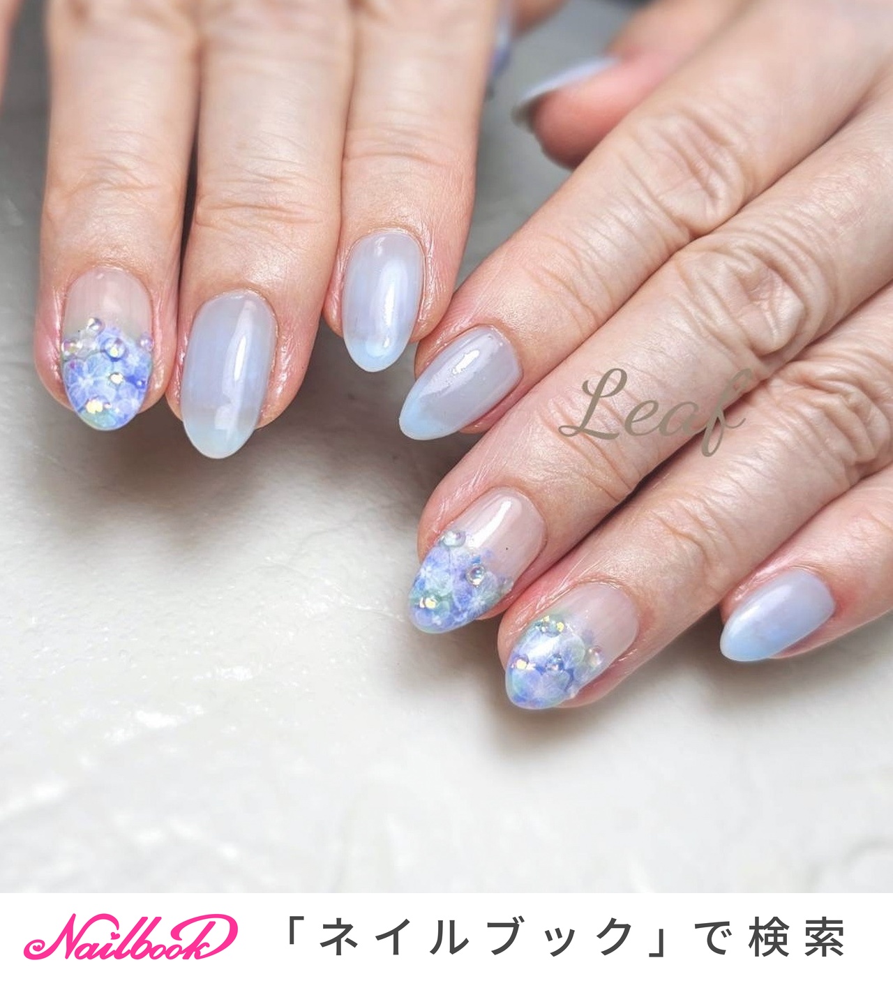 Leaf リーフのネイルデザイン[No.8854233]｜ネイルブック