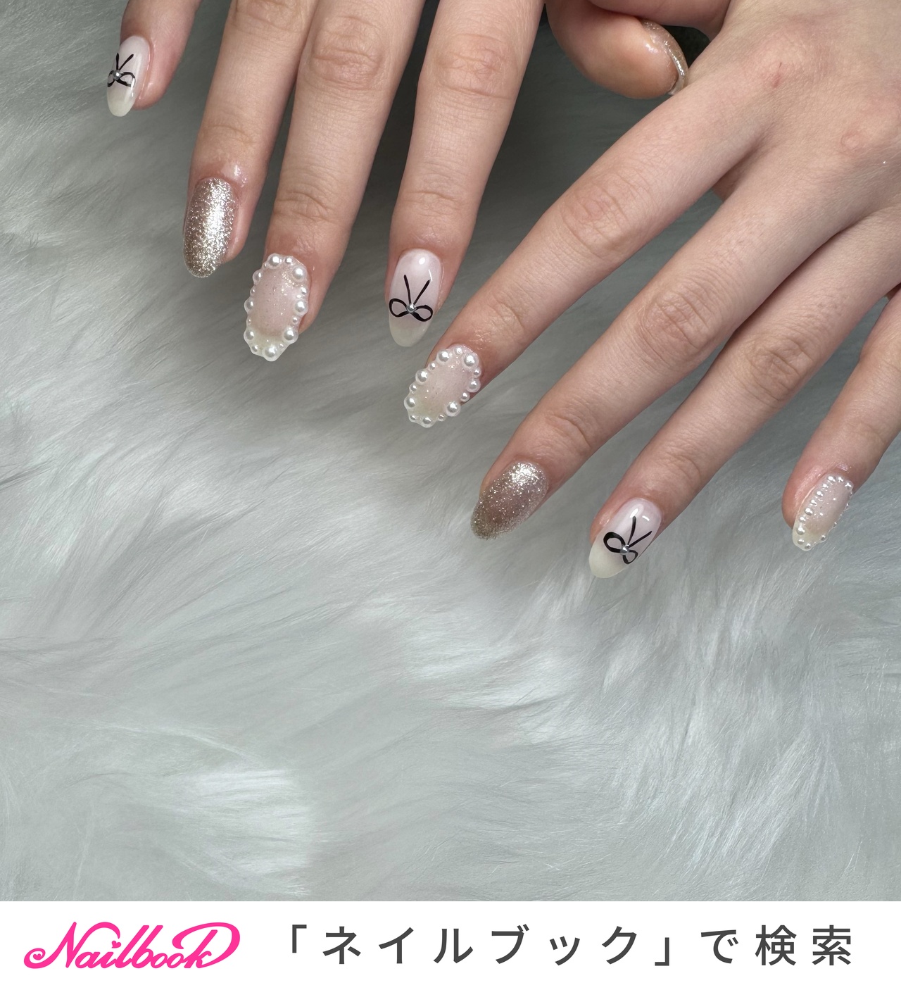 ホワイト - yukiのネイルデザイン[No.8854712]｜ネイルブック