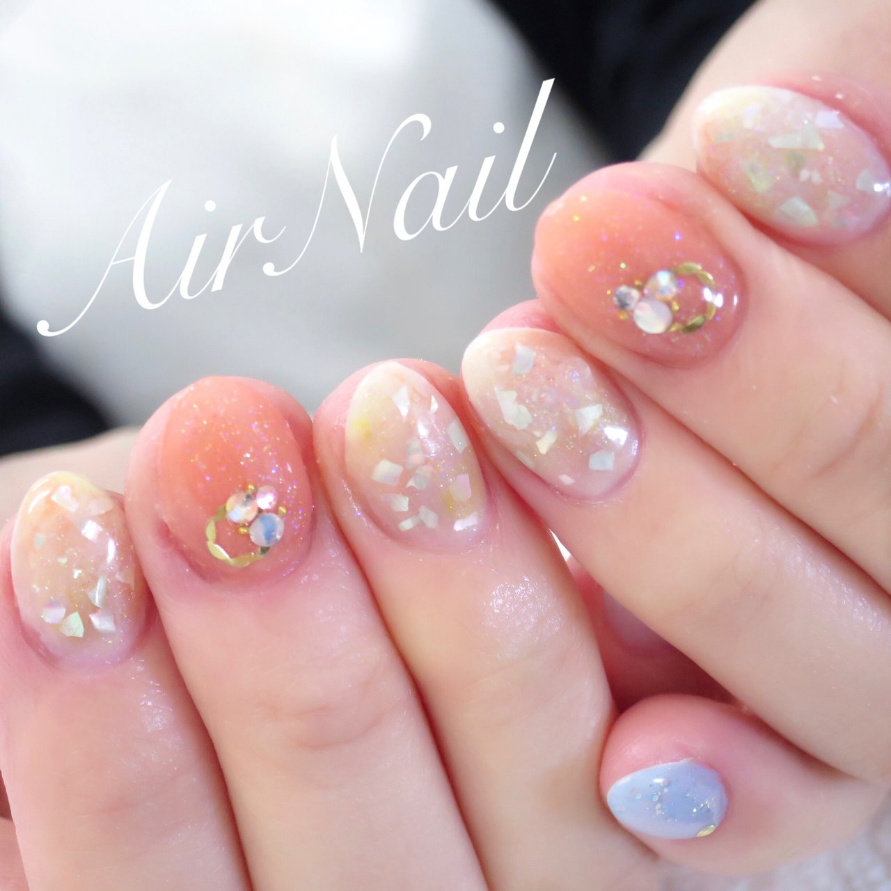 夏 海 リゾート オフィス ハンド Airnail エアーネイル のネイルデザイン No 2416640 ネイルブック