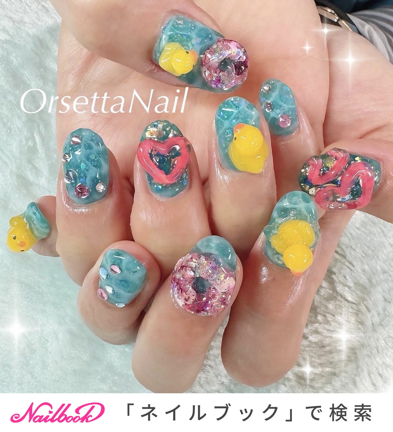 OrsettaNailのネイルデザイン[No.8857483]｜ネイルブック