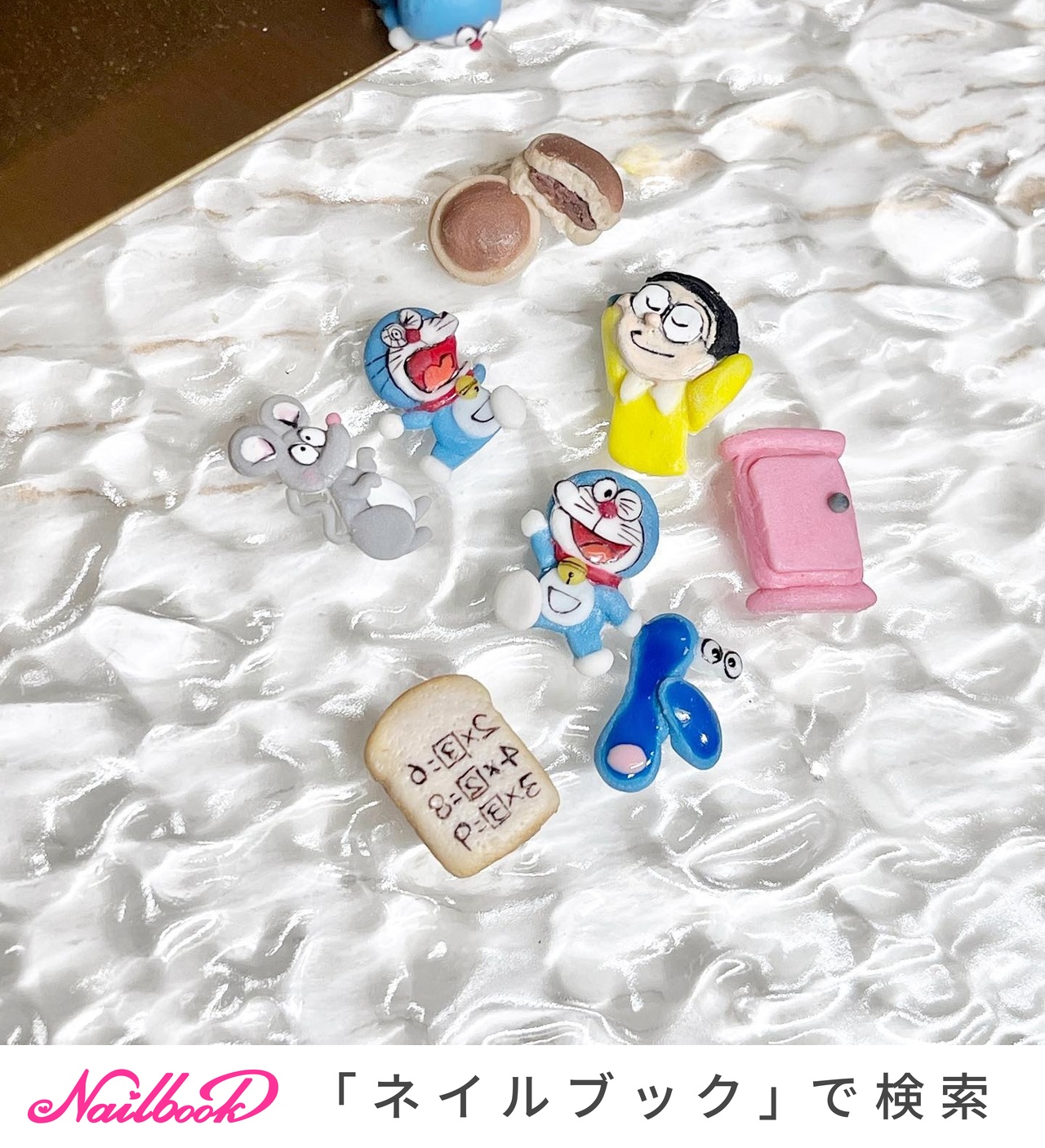 ドラえもん ネイルパーツの通販 by hikunail｜ラクマ