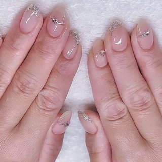シルバーリングのネイルデザイン｜ネイルブック