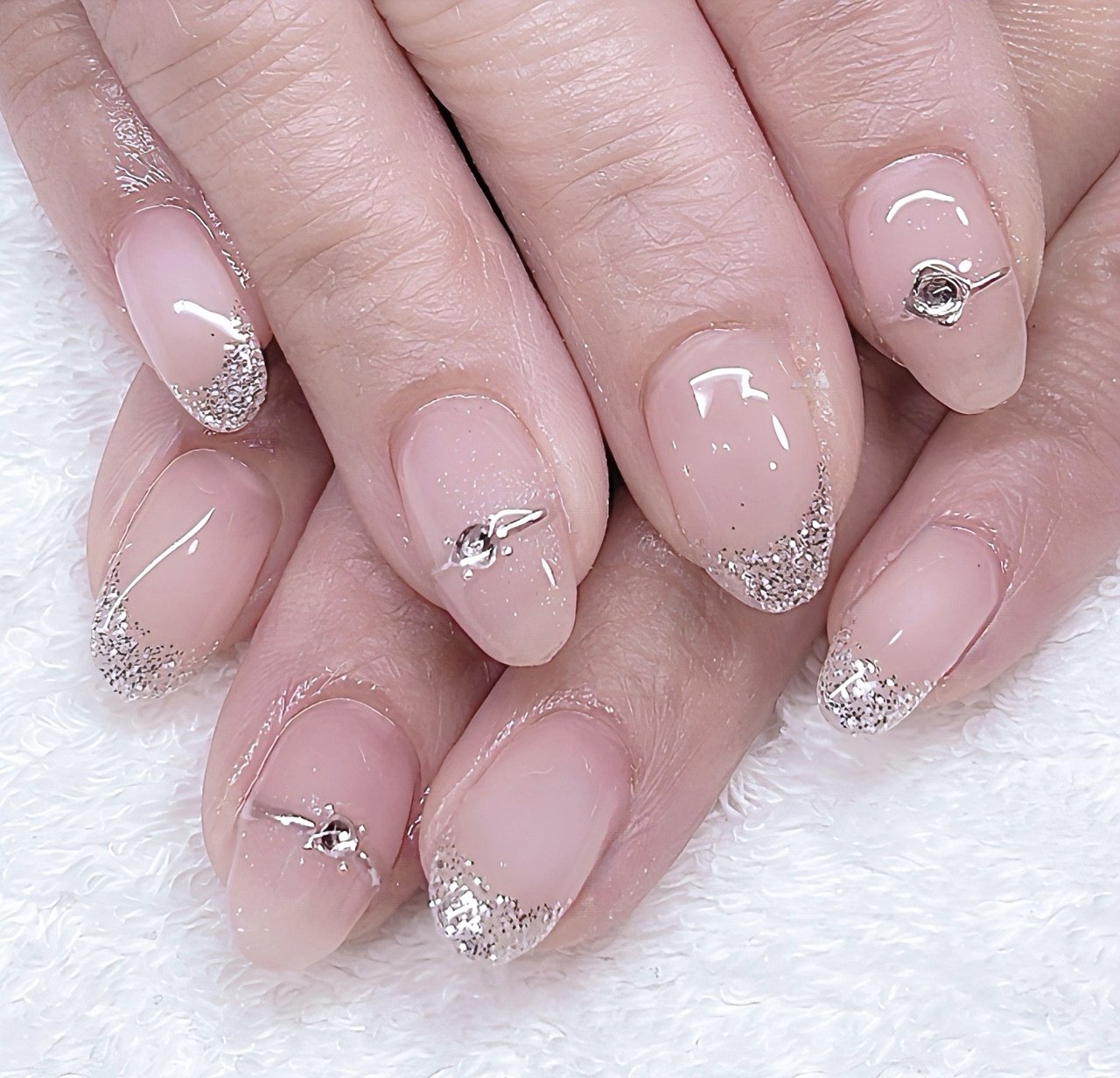 リング/シルバー/ジェルネイル - nail salon MUNのネイルデザイン[No 