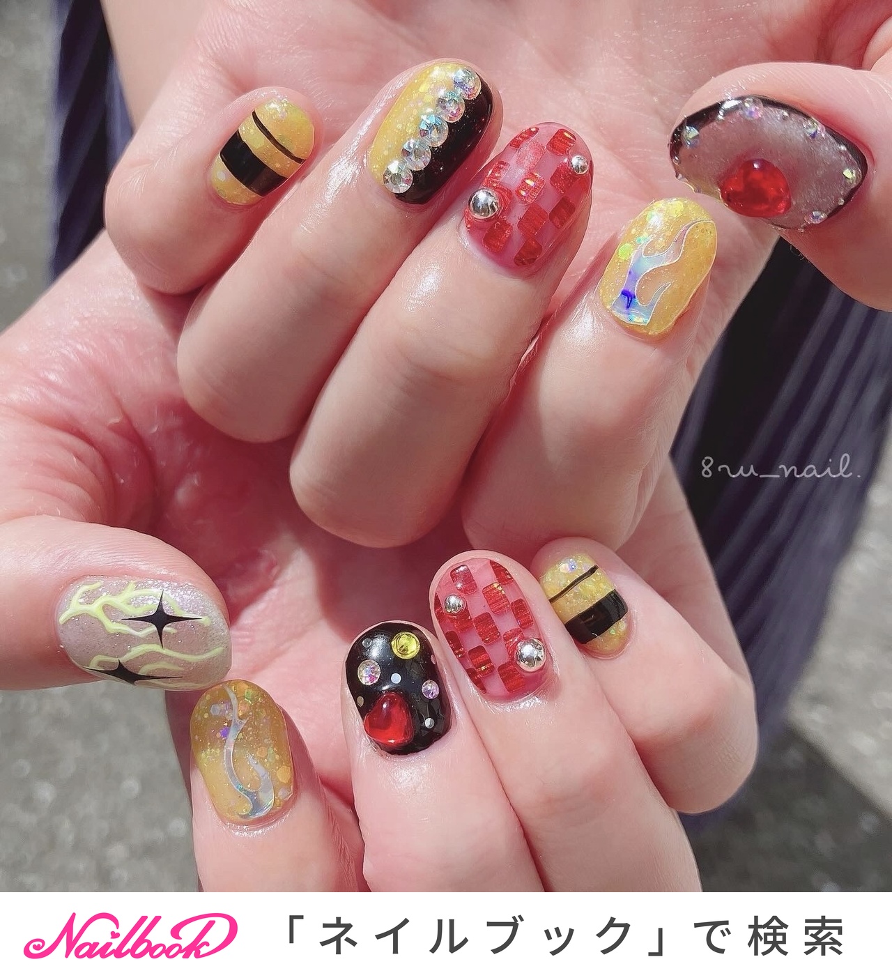 春/夏/ライブ/推し活/ハンド - 【8ru_nail.】harunaのネイルデザイン