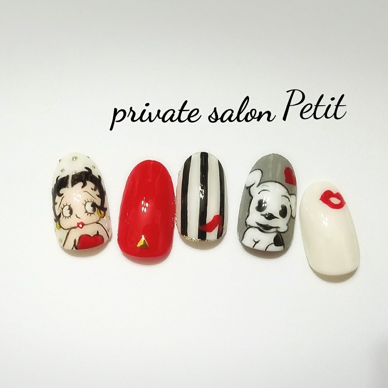 ライブ パーティー 女子会 ハンド キャラクター Privatesalonプティ Akane 石川県内灘町 のネイルデザイン No ネイルブック