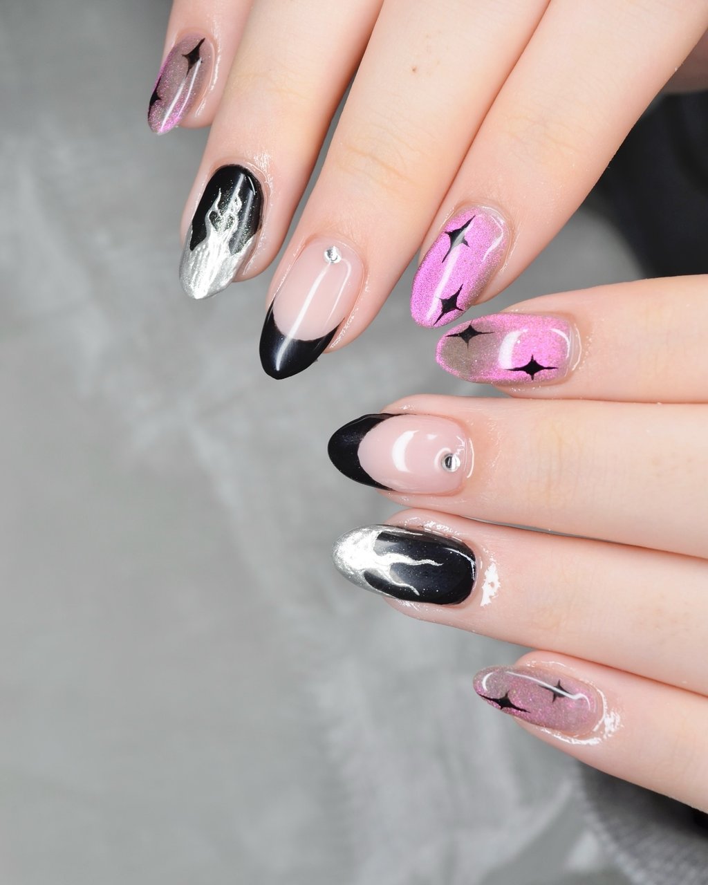 マグネット/ワンホン/韓国/ジェルネイル - nail_ering903のネイル