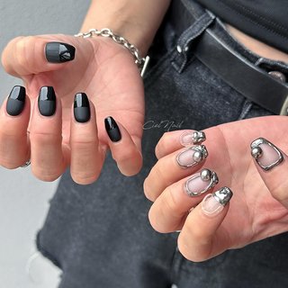 ✔mat black × silver⛓ .
#スクエアネイル #ニュアンスネイル #アシメネイル #黒ネイル #ブラックネイル #シルバーネイル #ミラーネイル #個性派ネイル #マットネイル #夏ネイル #夏ネイル2024 #夏ネイルデザイン #ネイル #ネイルデザイン #ジェルネイル #ジェル #行橋 #行橋ネイル #行橋ネイルサロン #苅田 #苅田ネイル #北九州 #北九州ネイル #プライベートサロン #cielnail #美爪 #nail #naildesign #art #naildesign #네일 #夏 #ニュアンス #マット #ミラー #個性派 #スクエア #ブラック #シルバー #ジェルネイル #cielnail___ #ネイルブック