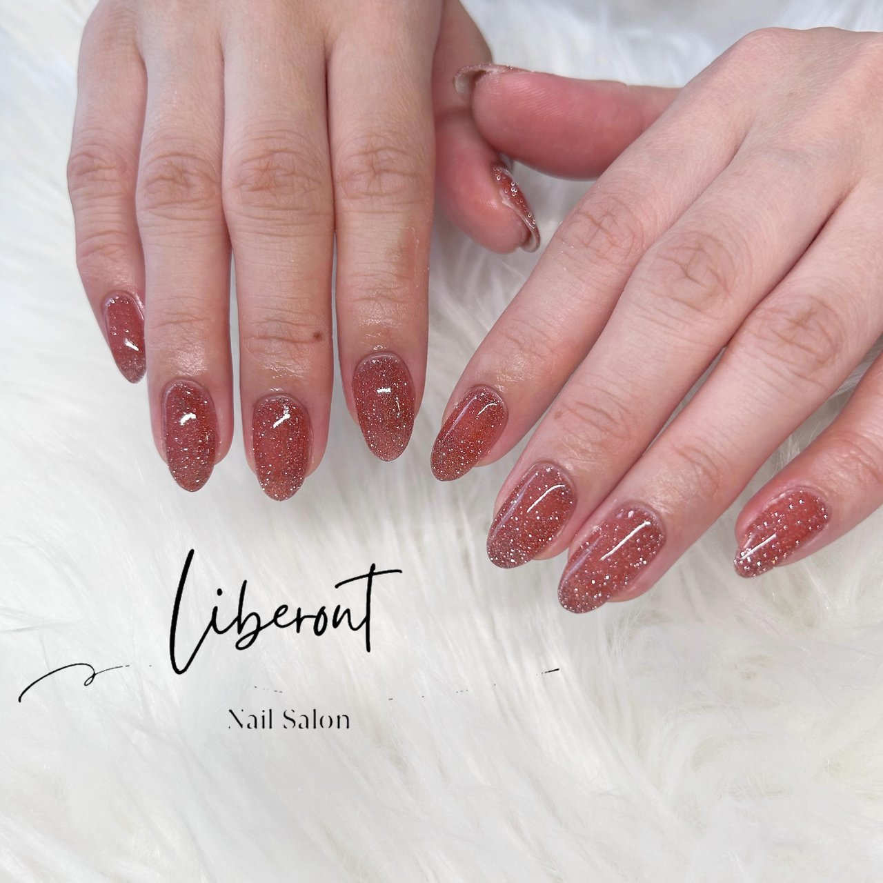 春/シンプル/ワンカラー/大人/キラキラ - LIBERONT nailのネイル 