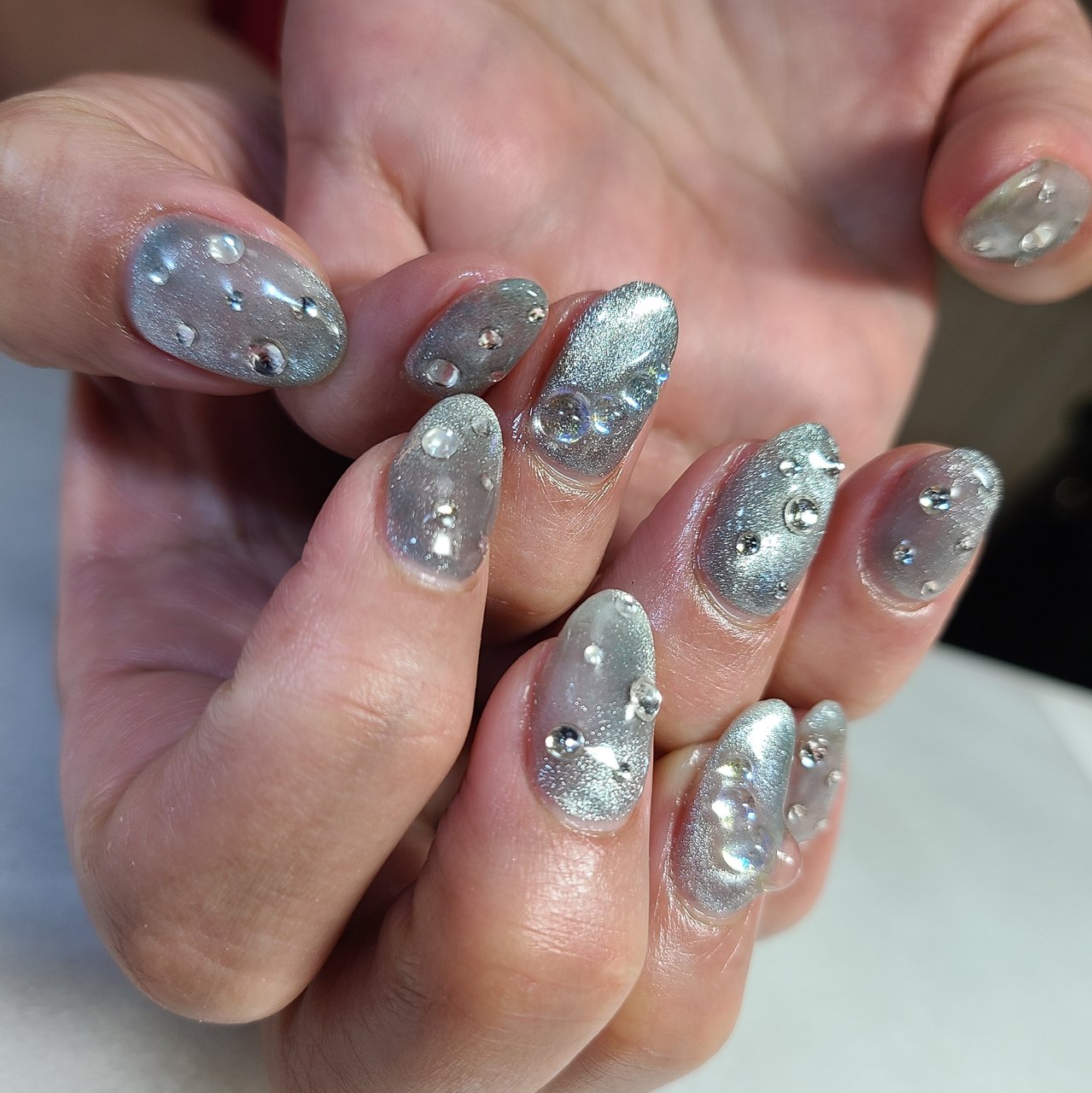 夏 梅雨 七夕 海 水滴 - 東京都新宿 丁目駅徒歩1min・40代 のnail フェイスWax専門店 巻き爪深爪矯正有のネイル デザイン No 8866211