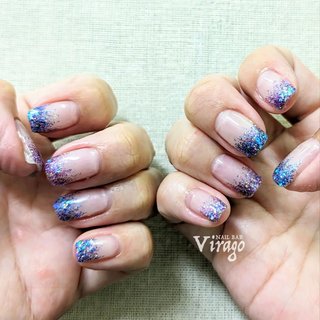 My nail ブルーとパープルのラメにクリアのホロラメをミックスしたグラデーション
梅雨っぽくしてみました☔

https://nailbarvirago.jimdo.com/

#nailbarvirago #大分市ネイルサロン #大分ネイルサロン #nail #ネイルケア #ハンドケア #フットケア #大分市 #わさだタウン近く #プライベートサロン #アラフィフネイリスト #テンション低めのネイリスト #ジェルネイル #爪が薄くならない #リクライニングソファ #大分市上宗方 #上宗方 #梅雨ネイル #初夏ネイル #夏 #梅雨 #海 #リゾート #ハンド #グラデーション #ラメ #キラキラ #ミディアム #スクエア #クリア #ブルー #パープル #ジェルネイル #セルフネイル #nail_bar_virago #ネイルブック