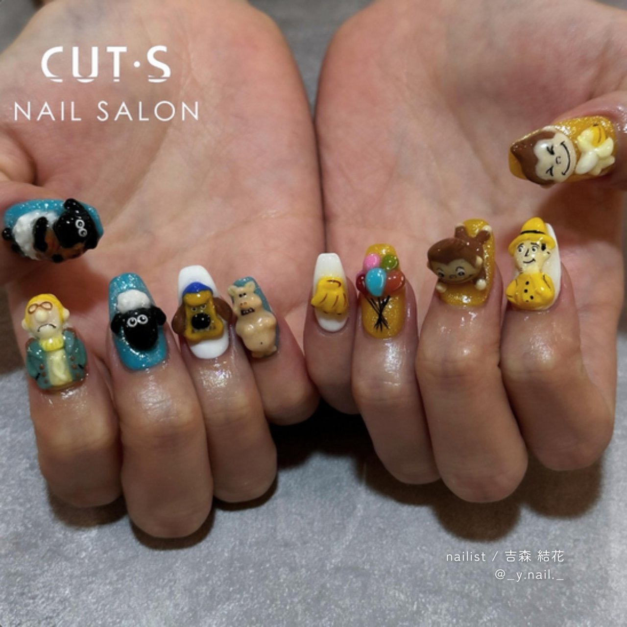 ハンド/3D/ジェルネイル/お客様 - CUT・S NAIL SALONのネイル