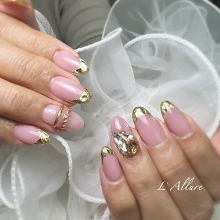 2024年】新着順｜リングネイル(リング/アクセサリー)/ガラスフレンチ  