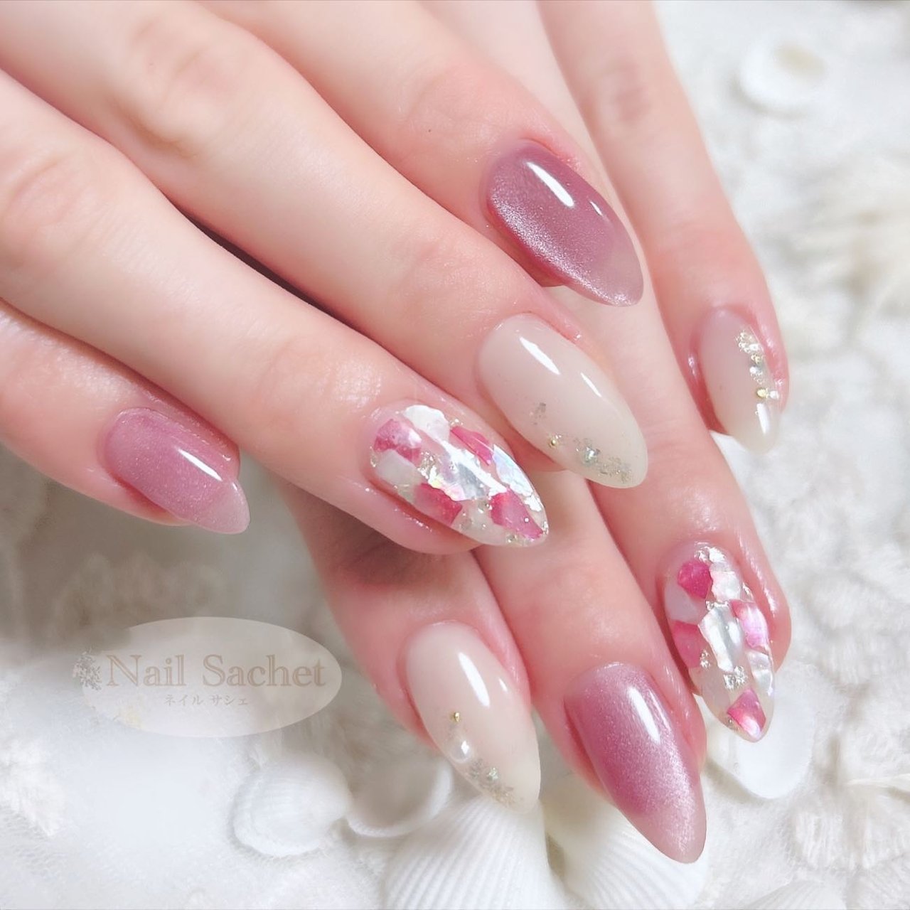 夏/梅雨/オフィス/ブライダル/シンプル - 東京NailSachet ネイルサシェ