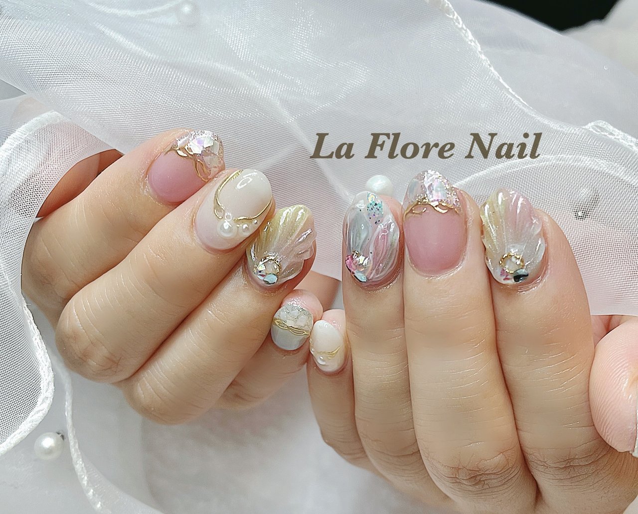 🌼LaFlore nail🌼のネイルデザイン[No.8883908]｜ネイルブック