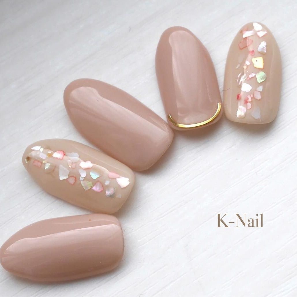 オフィス ブライダル デート 女子会 ハンド K Nail Kanakoのネイルデザイン No ネイルブック