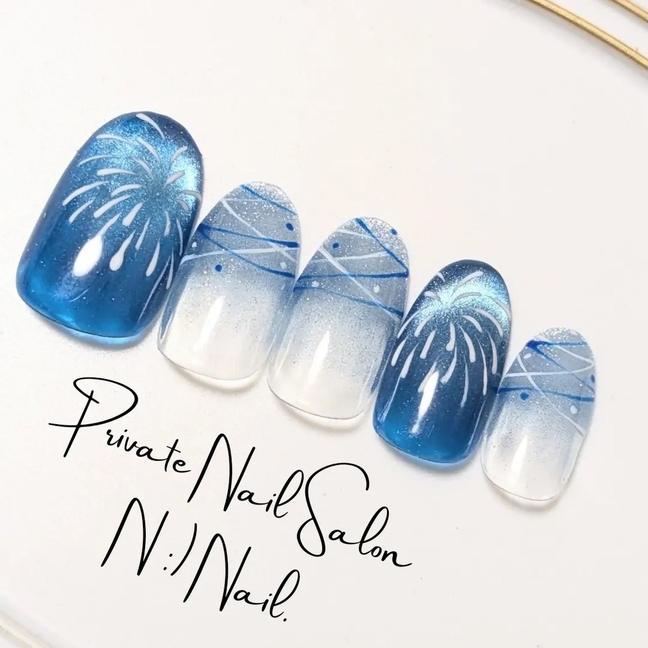 夏/ハンド/マグネット/ヨーヨー/花火 - N:)Nail 苫小牧市 Private Nail  