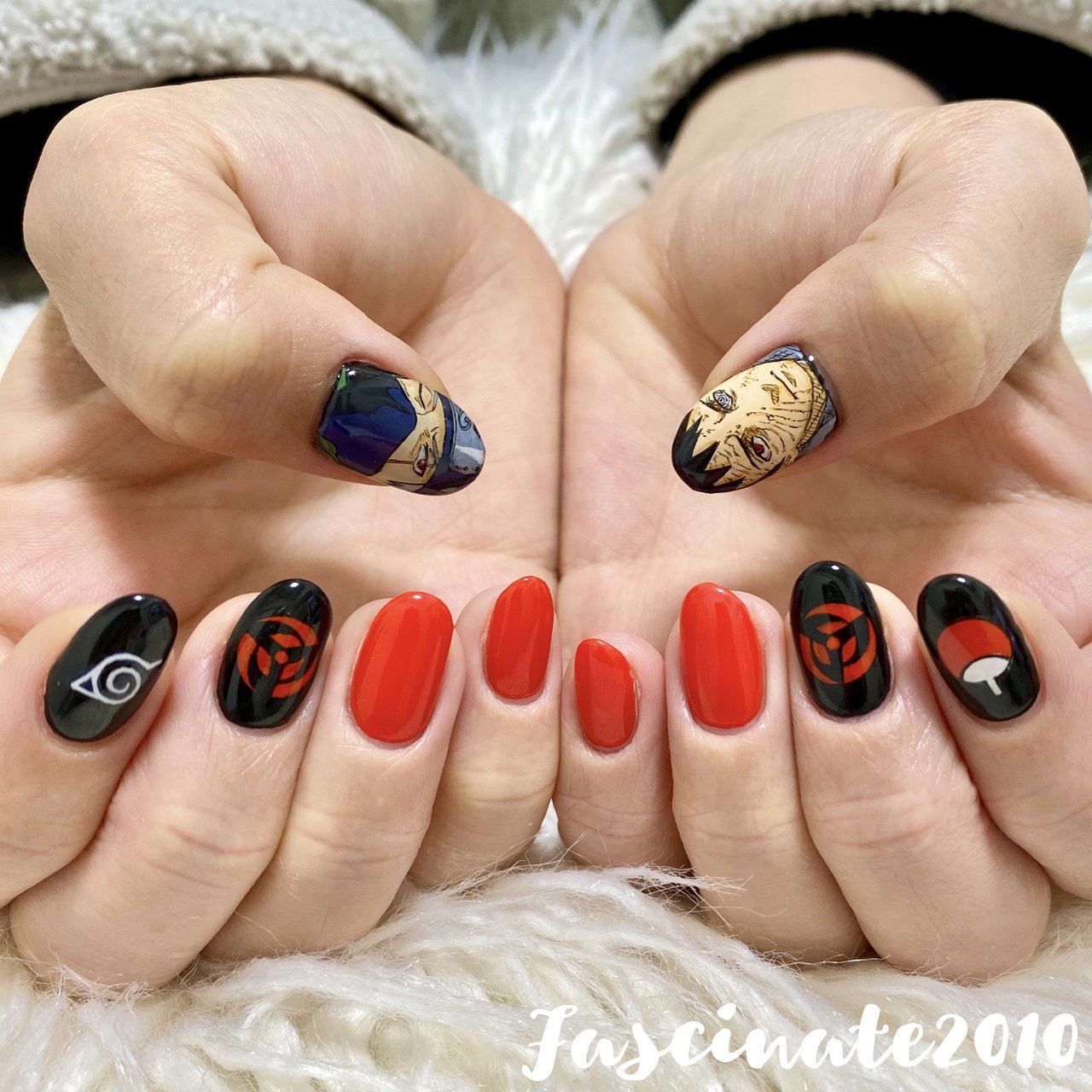 オールシーズン/推し活/ハンド/ワンカラー/痛ネイル