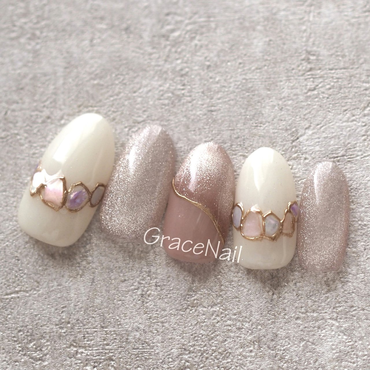 オールシーズン/パーティー/デート/女子会/ハンド - GraceNailのネイル