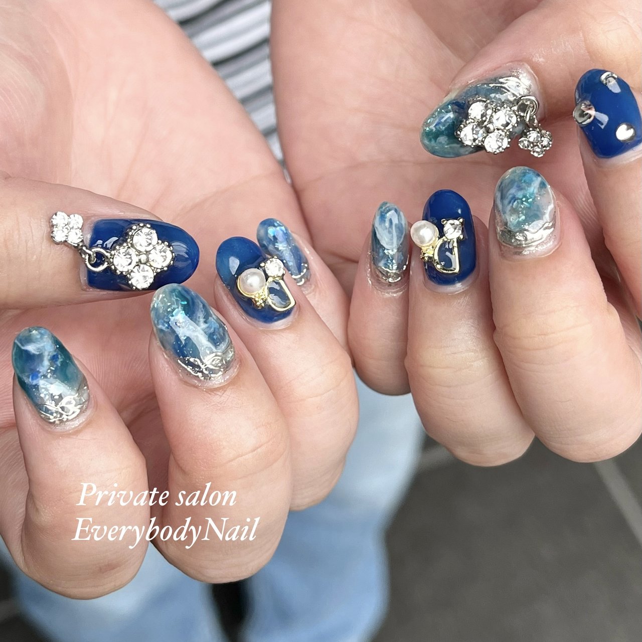 夏/海/リゾート/ハンド/キラキラ - 〜EverybodyNail〜 yukariの