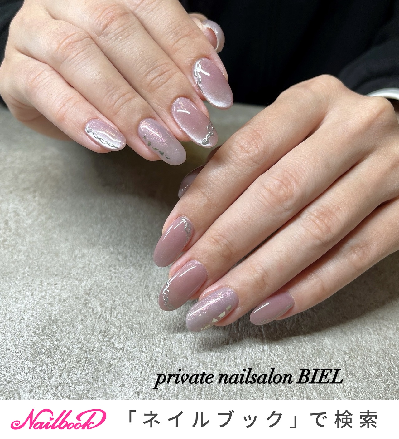 夏/旅行/浴衣/女子会/ハンド - private nailsalon BIELのネイルデザイン[No.8891657]｜ネイルブック
