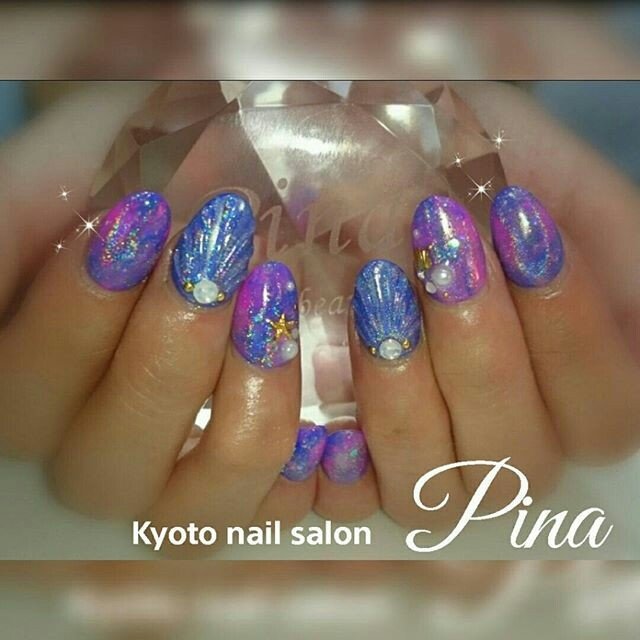 夏 旅行 海 リゾート ハンド Pina Nailのネイルデザイン No ネイルブック