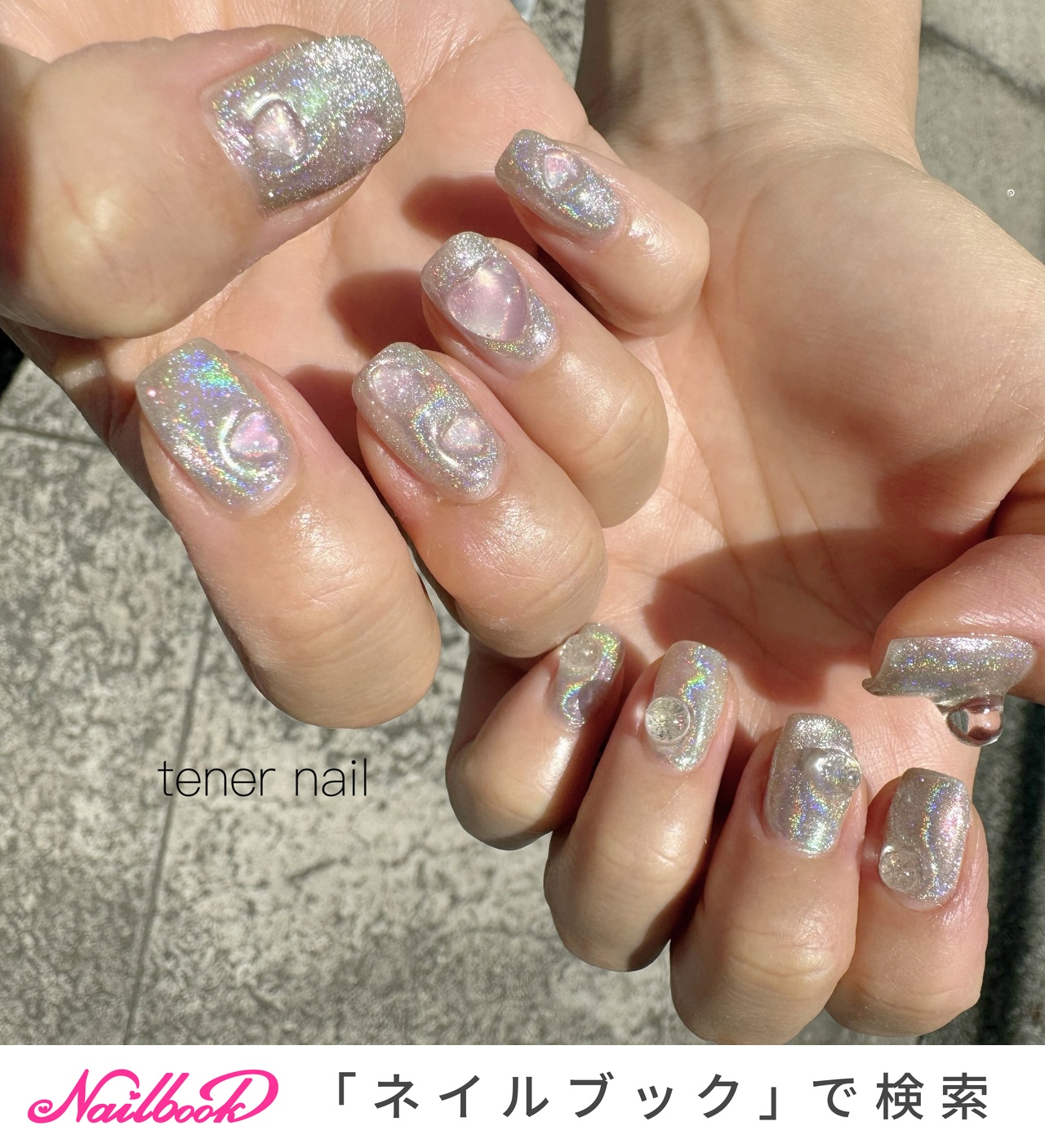夏/海/リゾート/ライブ/ハンド - テネルネイル　tener nailのネイルデザイン[No.8895085]｜ネイルブック