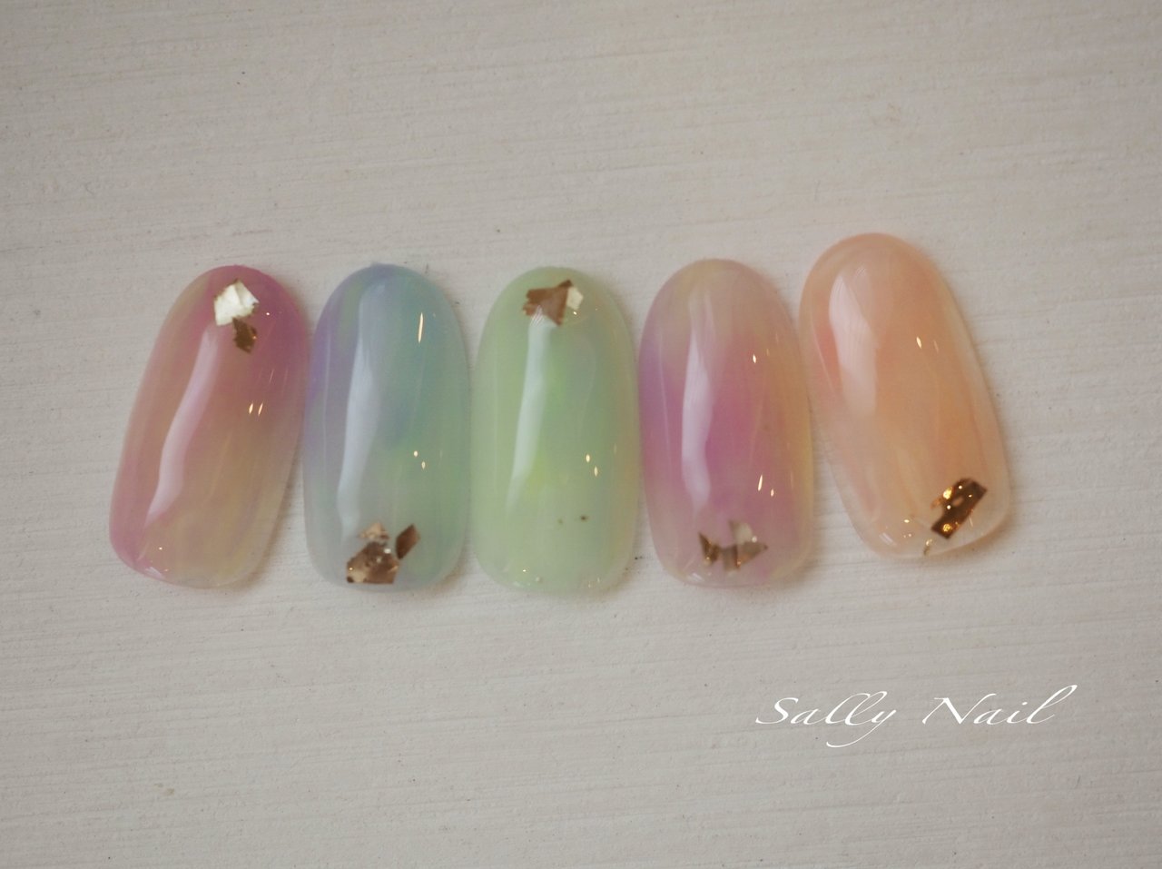 夏/海/リゾート/ハンド/グラデーション - Sally Nailのネイル