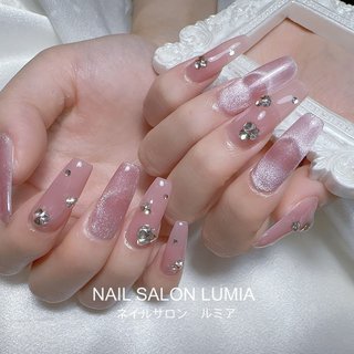 オーバル/スカルプチュア - ルナのネイルデザイン[No.8734030]｜ネイル