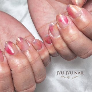 桃色ネイルのネイルデザイン｜ネイルブック