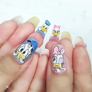 商品説明必読!!ドナルドダック☆ネイルパーツ 3dネイルパーツ ネイル クワッキーダック ドナルド デイジー