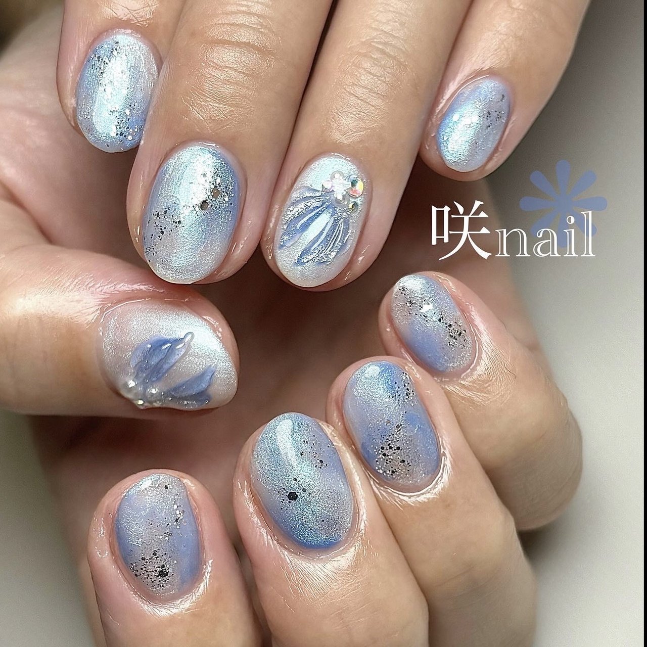 夏/海/リゾート/デート/ハンド - 咲nail 【saki】のネイルデザイン[No
