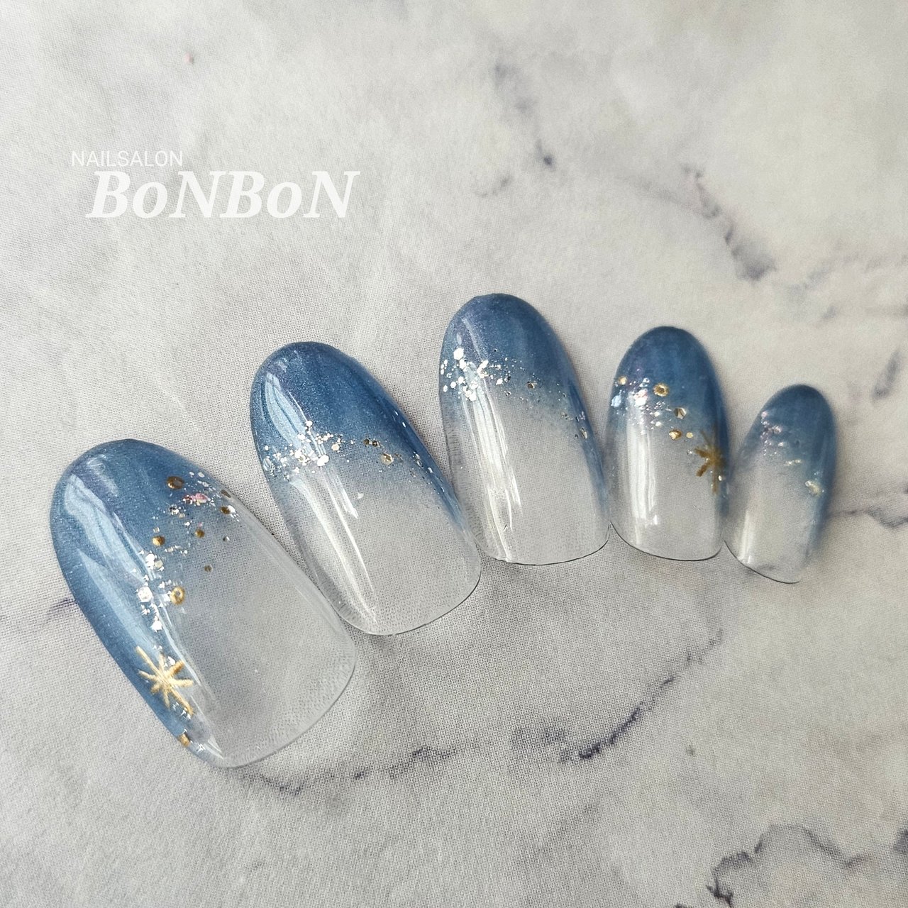 手が綺麗に見えるネイル/夏/七夕/浴衣/ハンド - NAILSALON BoNBoNの 
