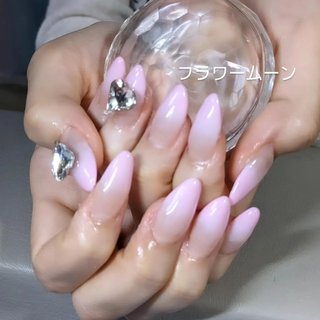 シンプル/ハート/＃ワンポイントのネイルデザイン｜ネイルブック