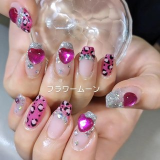 ネイルパーツ キャンディポップ ハートストーンジュエリー