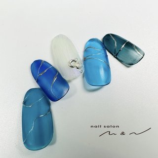 オーダーネイルチップNo.56 ガラス ラメ バカラネイル オーダーネイルチップNo.56 ガラス ラメ バカラネイル