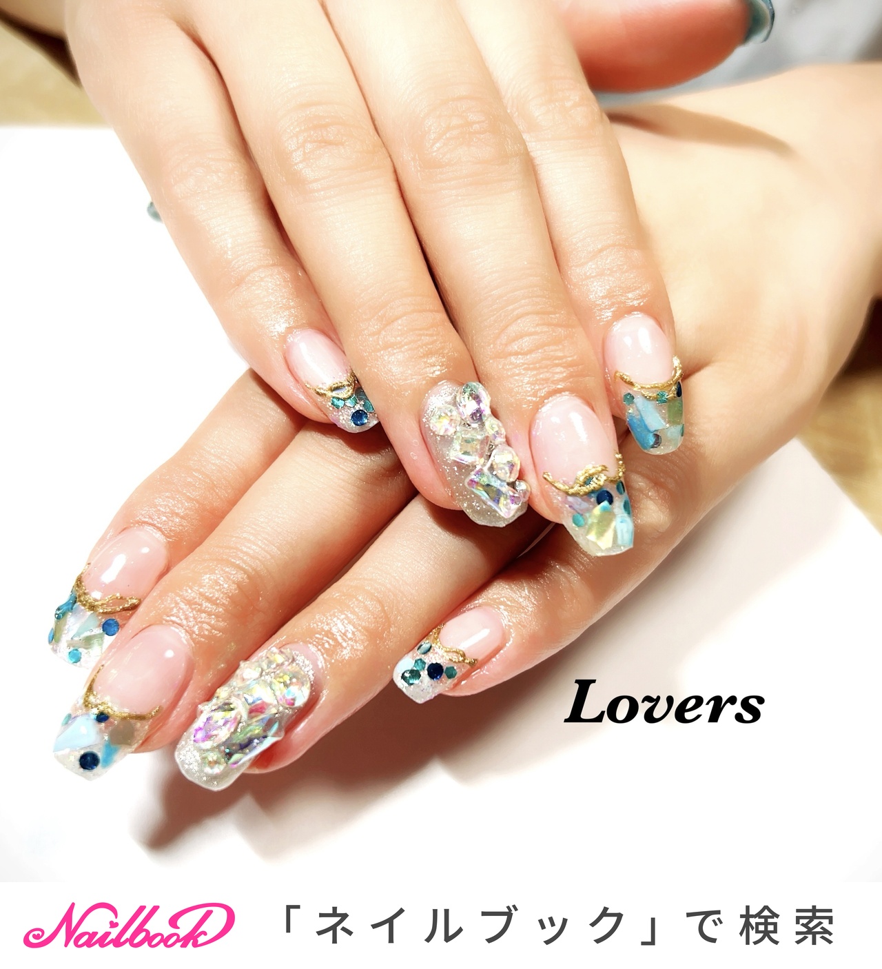 ブルーシェル ネイルチップ e45b61dce3242c2c8f109c37ed7dc5