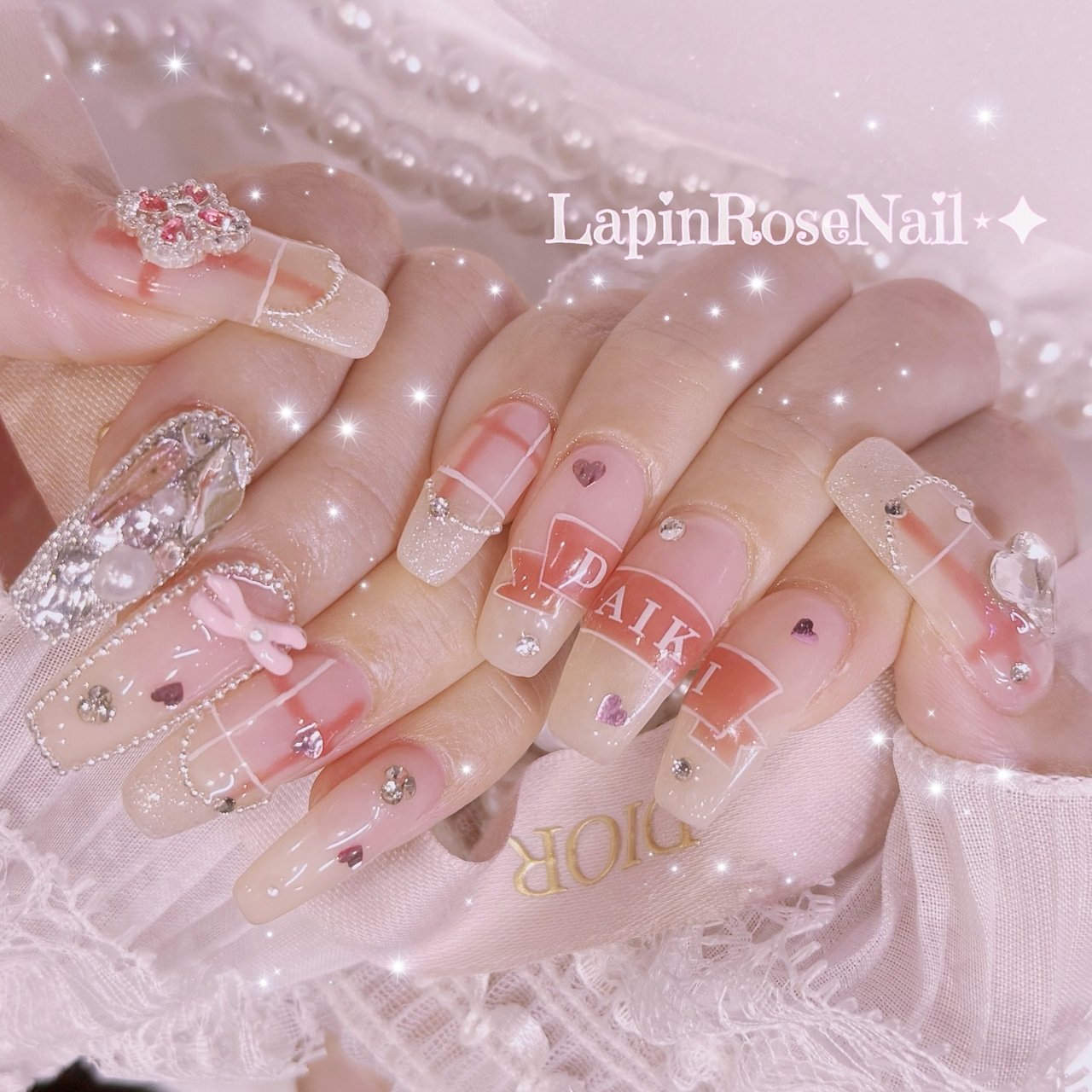 推し活/ハンド/シンプル/ワンホン/韓国 - ▷◁*.゜𝐍𝐚𝐡𝐨 ♡のネイル