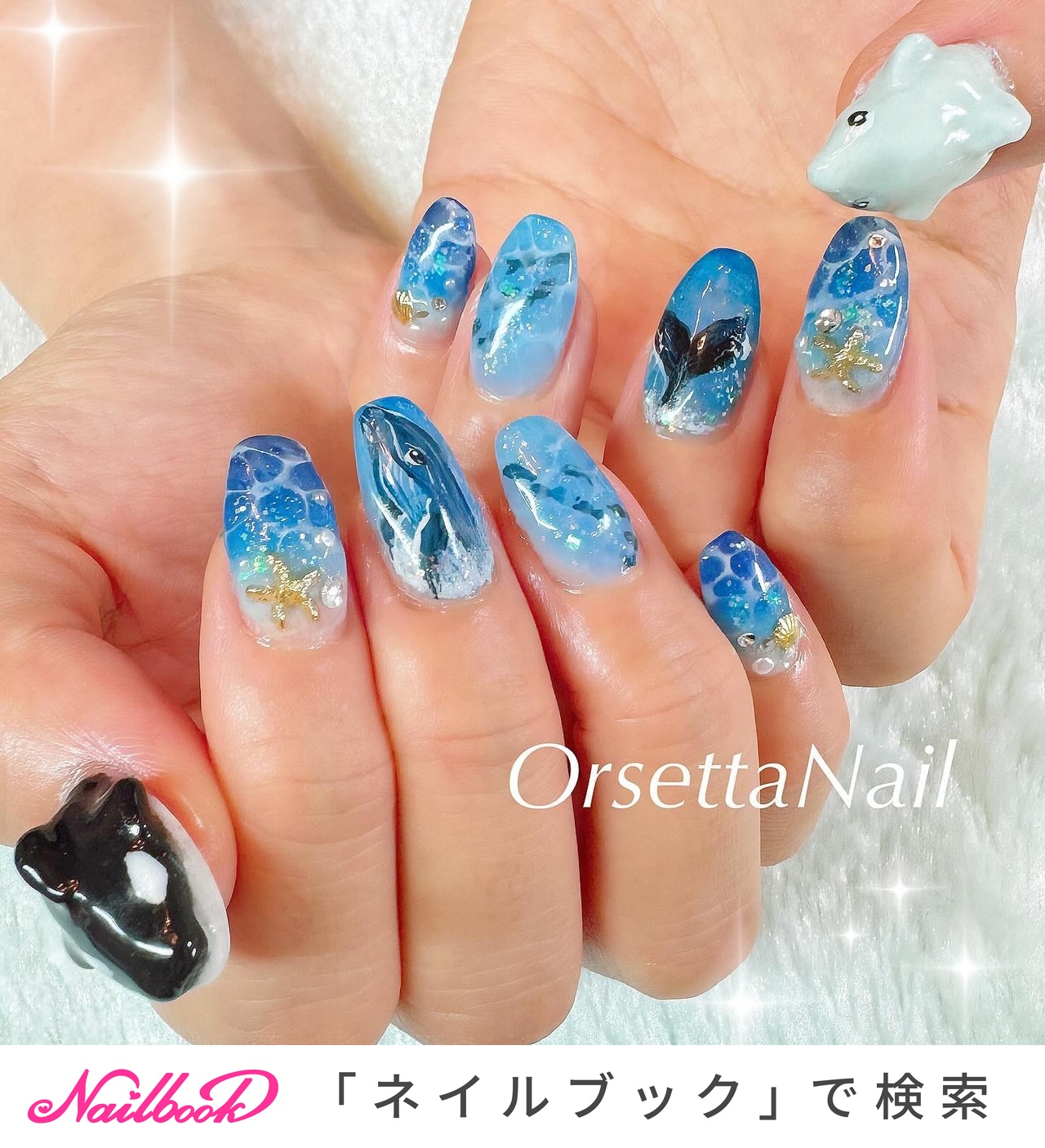 夏/個性派 - OrsettaNailのネイルデザイン[No.8914066]｜ネイル