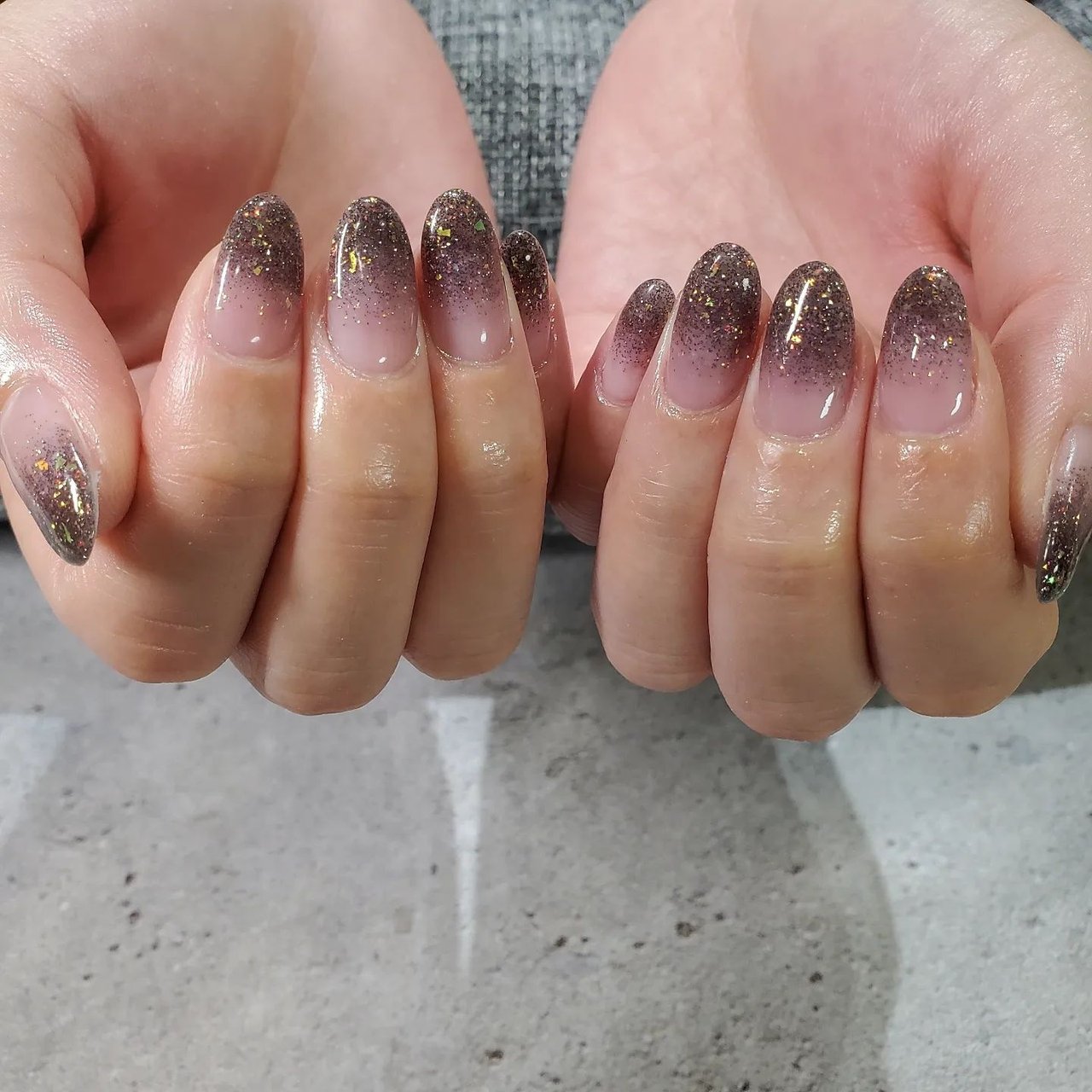 マリ・クレール＊ラメ入りネイル8本 マリ・クレール＊ラメ入りネイル8本