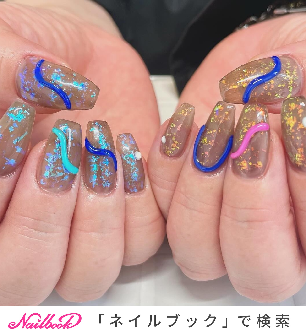2024年】新着順｜ニュアンス/韓国/バカラネイルのネイルデザイン  