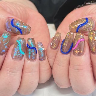 2024年】新着順｜ニュアンス/韓国/バカラネイルのネイルデザイン  