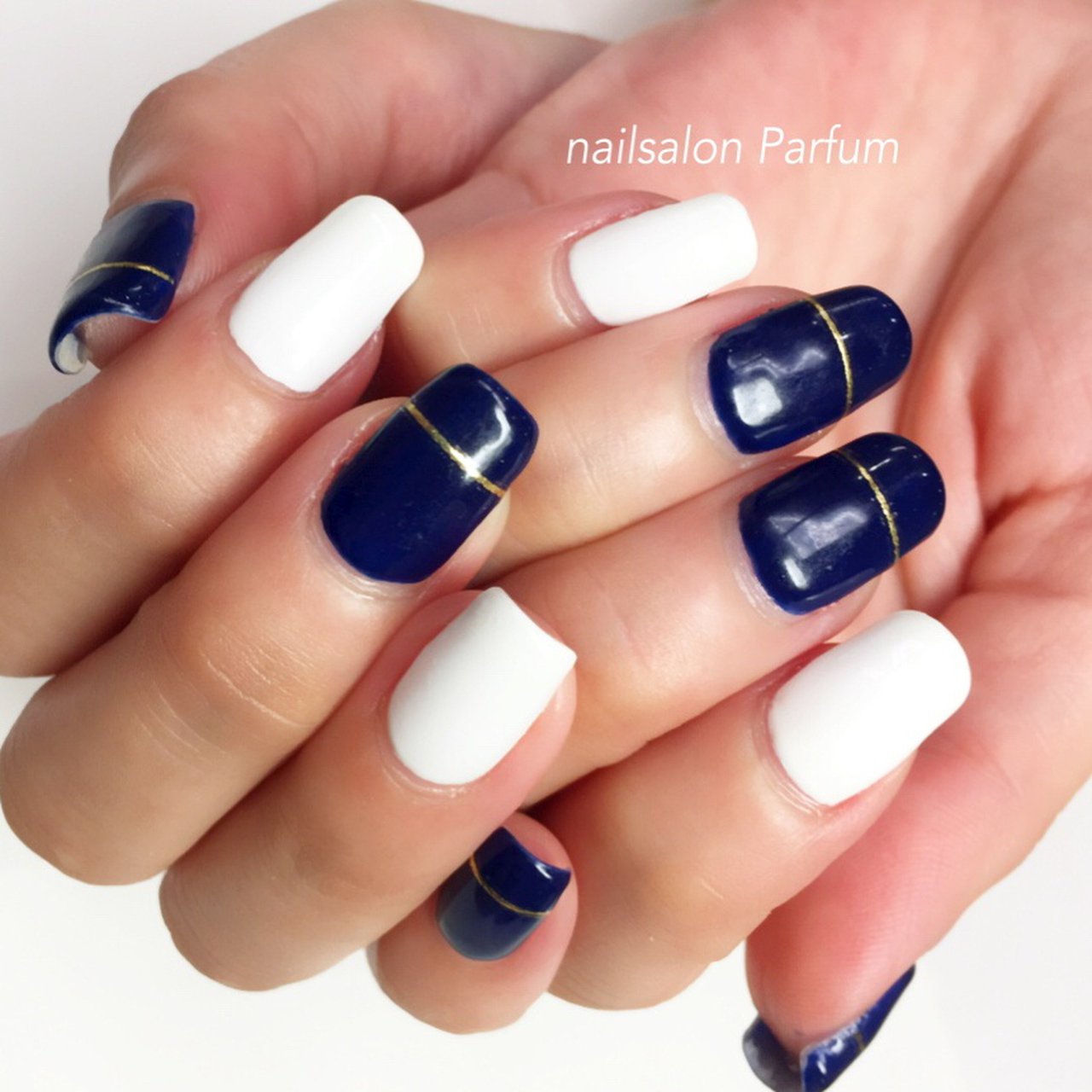 秋 ハンド シンプル ワンカラー ミディアム Nailsalon Parfum パルファン のネイルデザイン No ネイルブック