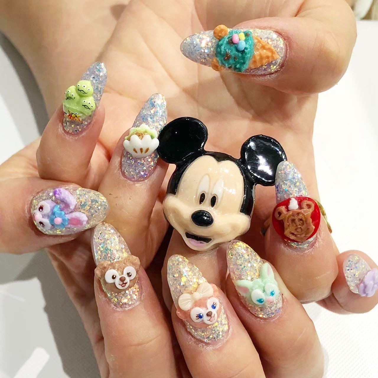 ネイルパーツ、3dネイル